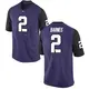 Purple Game Men's Kevorian Barnes TCU Horned Frogs Football College Jersey