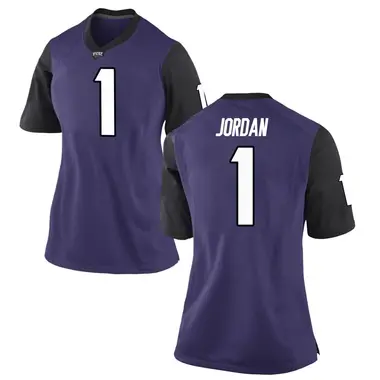 Purple Game Women's Austin Jordan TCU Horned Frogs Football College Jersey