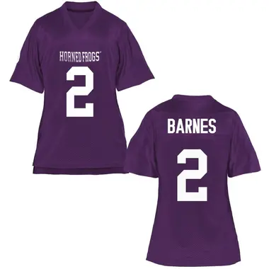 Purple Game Women's Kevorian Barnes TCU Horned Frogs Football College Jersey