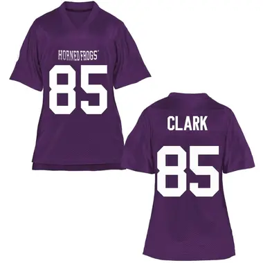 Purple Game Women's Parker Clark TCU Horned Frogs Football College Jersey