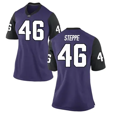 Purple Game Women's Rhett Steppe TCU Horned Frogs Football College Jersey