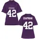 Purple Game Women's Zachary Chapman TCU Horned Frogs Football College Jersey
