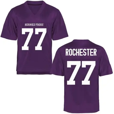 Purple Game Youth Robby Rochester TCU Horned Frogs Football College Jersey