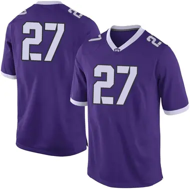 Purple Limited Men's Hayden Parga TCU Horned Frogs Football College Jersey
