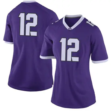 Purple Limited Women's David Potter TCU Horned Frogs Football College Jersey