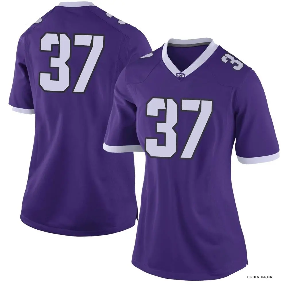 Purple Limited Women's Hudson Hooper TCU Horned Frogs Football College Jersey