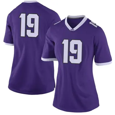 Purple Limited Women's Jared Wiley TCU Horned Frogs Football College Jersey