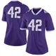 Purple Limited Women's Zachary Chapman TCU Horned Frogs Football College Jersey