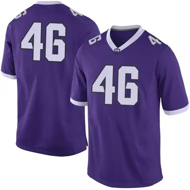 Purple Limited Youth Rhett Steppe TCU Horned Frogs Football College Jersey