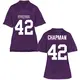Purple Replica Women's Zachary Chapman TCU Horned Frogs Football College Jersey
