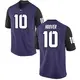 Purple Replica Youth Josh Hoover TCU Horned Frogs Football College Jersey
