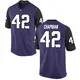 Purple Replica Youth Zachary Chapman TCU Horned Frogs Football College Jersey
